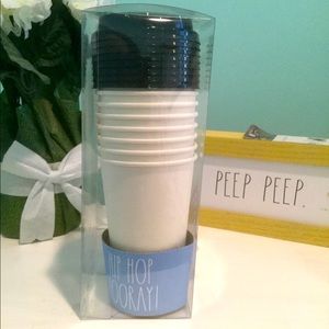 Rae Dunn “HIP HOP HOORAY” coffee cup set
